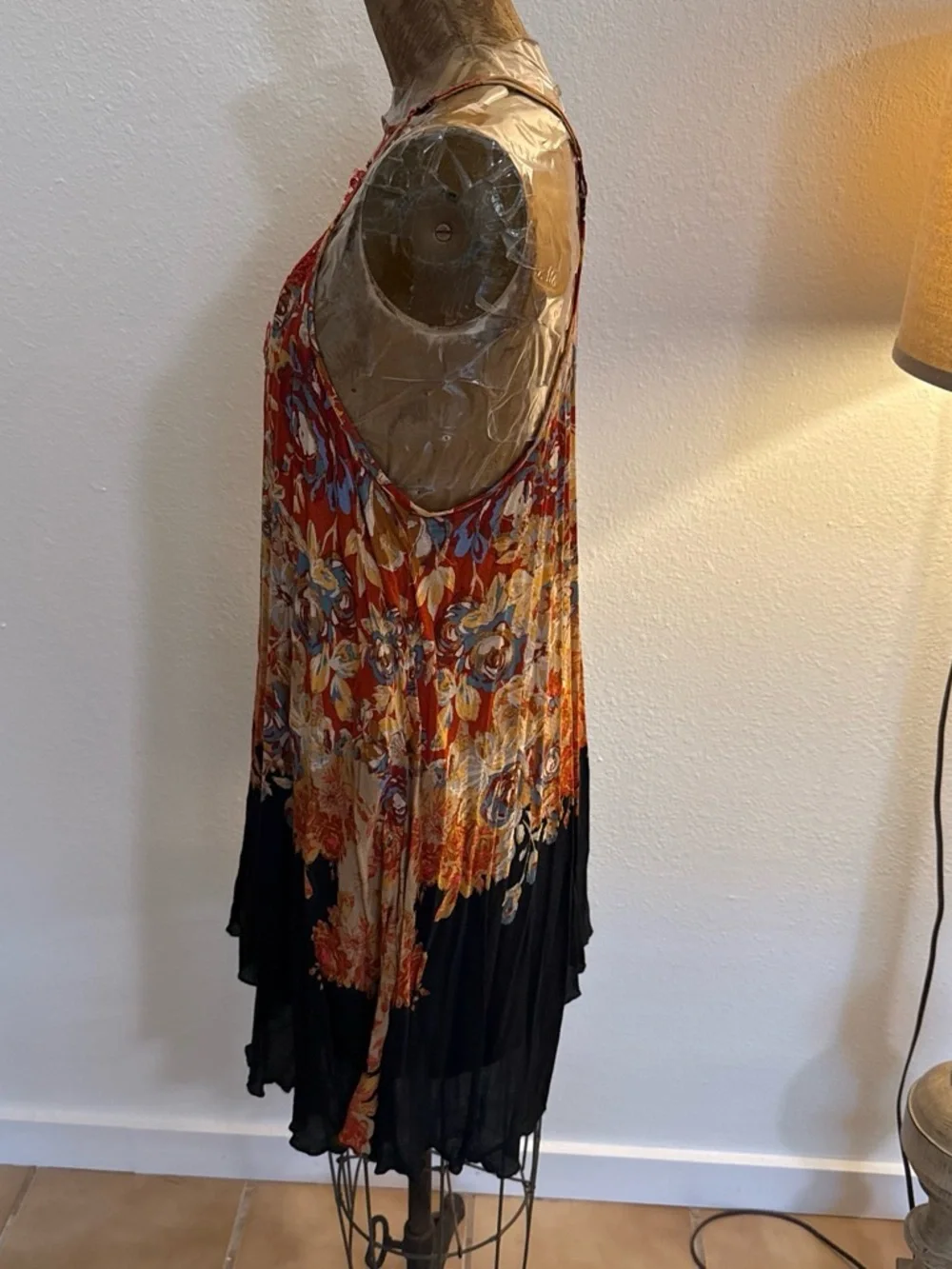 Intimately Free People Floral Haze Slip Mini Dress Size M